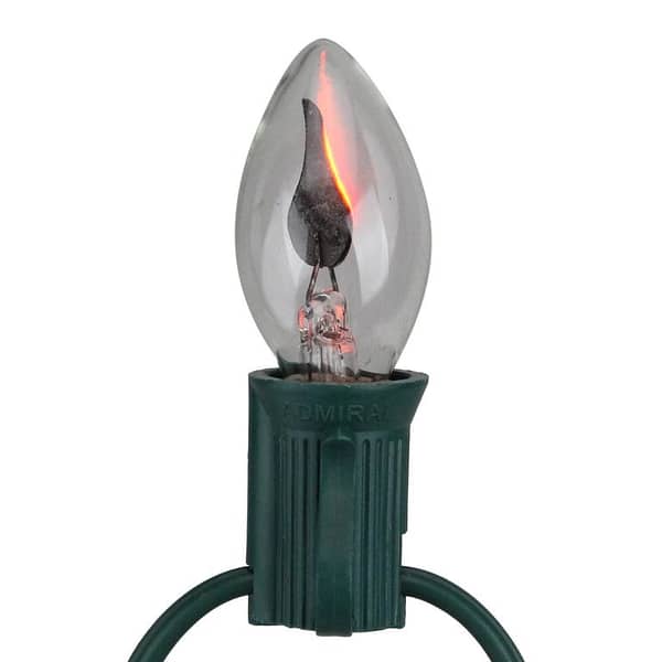 Clear Flicker Flame Electric Candle Lamp Replacement Bulbs