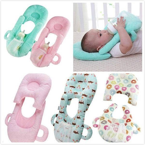 Imported Baby Feeding Pillow with Detachable Feeder Holder