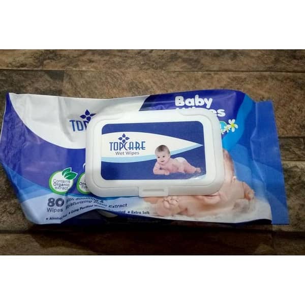 BABY WIPES FRESH SCENTED 80 Pcs