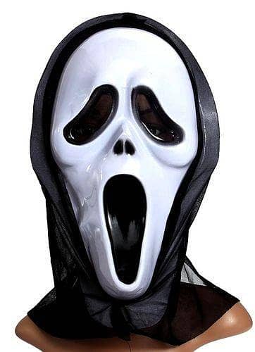 Horror Scream Mask – Scary Fancy Dress Mask for All Ages (High Quality)