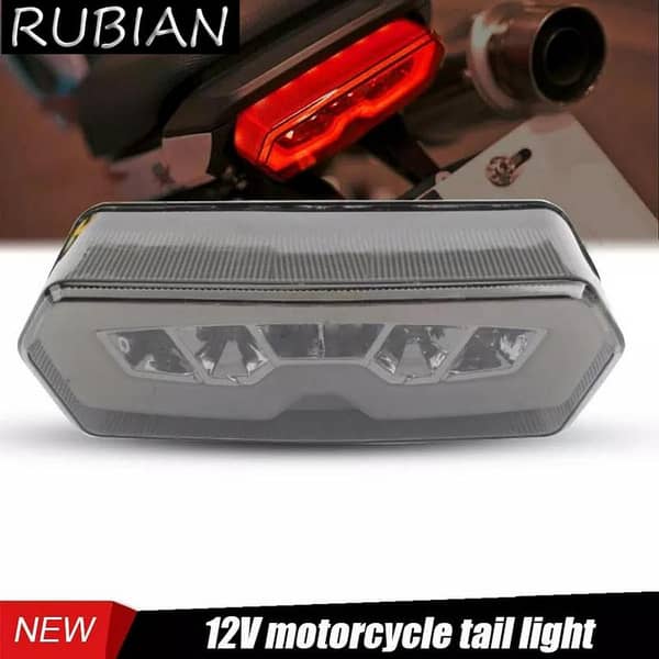 Universal Audi-Style Bike Back Light with Indicator