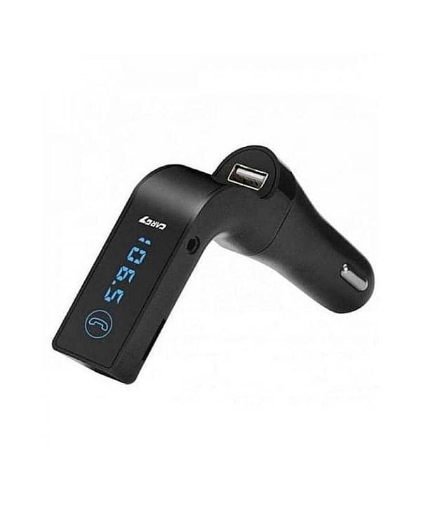 CARG7 USB Car Smartphone Charger Bluetooth FM Modulator - Multicolour