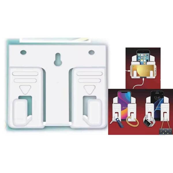 Mobile Wall Holder: Wall Shelf Stand for Two Mobiles