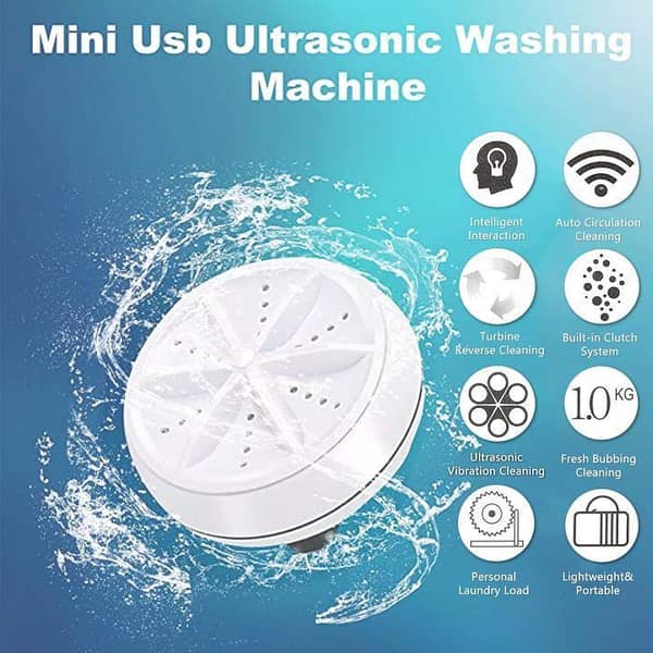Mini Ultrasonic Portable Turbine Washer - Portable Washer