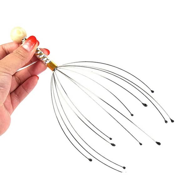 Head, Neck, and Scalp Massager (Octopus Design) for Stress Relief and Relaxation