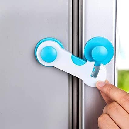 Drawer, Door, Fridge, and Cabinet Safety Lock Latch for Kids, Children, and Baby