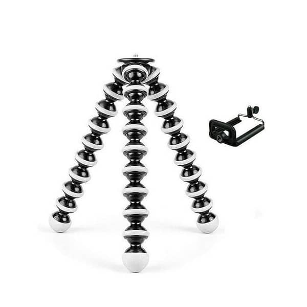 Flexible Mobile Professional Tripod Stand with Mobile Holder (Model SM-829)