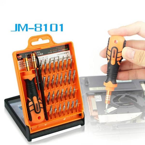 33-in-1 Magnetic Screwdriver Kit for Watches, Cameras, Mobiles and Electronics – Jakemy