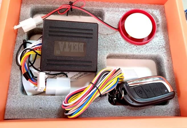 Motorcycle Security Alarm System Anti-Theft Alarm for Bikes - Tesla Model