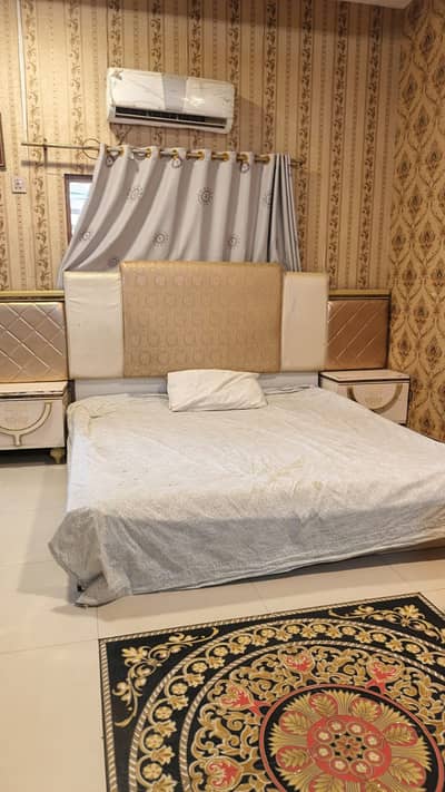Urgent Sale  King Size Bedroom Set – Bed + Wardrobe + Dressing Table