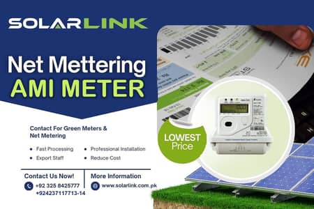Net-Metering/green metter/Solar installation/reduce bills/AMI meter