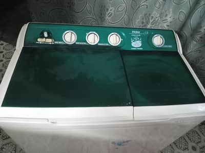 Haier washing machine jumbo size 12 kg saaf suthri all ok