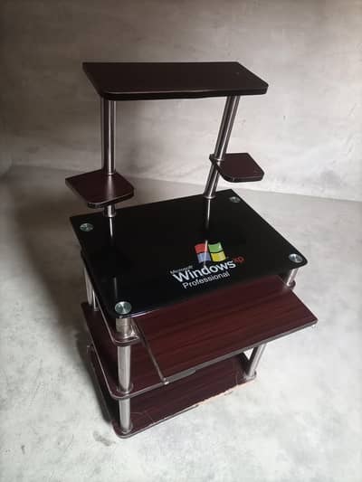 Computer Table / Workstation with Monitor Stand – Windows XP Design