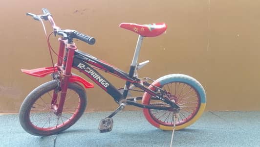bicycle 12-SPRINGS locking like new