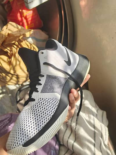 ORIGINAL NIKE AIR PRICISION (||) AA7069_100 WHITE BLACK