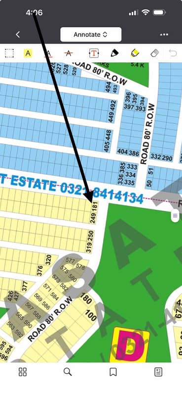Facing Golf Double Corner Front and Back Set of 4 Kanal Plots Top Location Plot No- 181- 182 - 248 And 249 Block D Phase 9 Prism DHA Lahore For Urgent Sale
