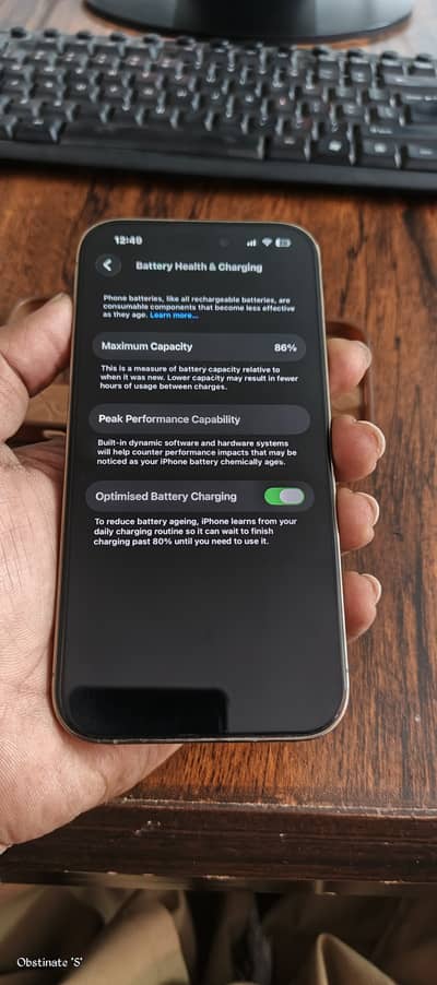 Apple iPhone 14 Pro 256GB for Sale – Neat & Clean – 86% Battery