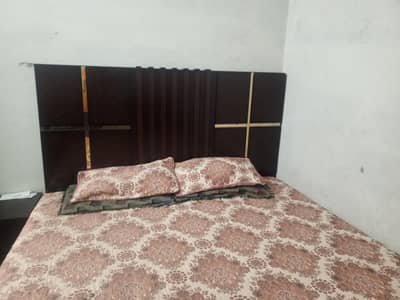 brand new just few days used bed with mattress