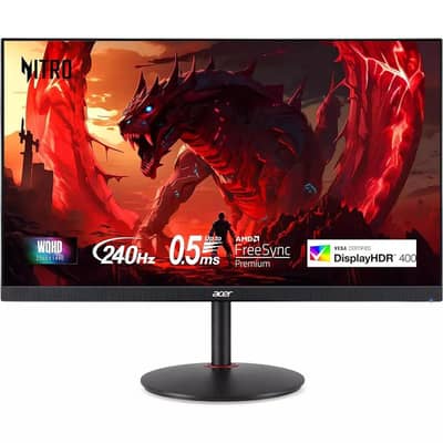 Gaming Monitor Acer Nitro 27inch 2K 240hz 0.5ms response time