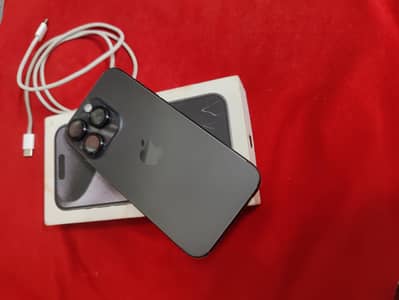 iphone 15 pro non active factory unlocked with box nd cable