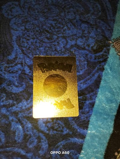 Pokémon Golden card