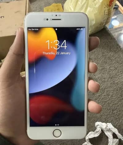 iPhone 6 plas 128 GB with box my WhatsApp number 0347/72/98/721