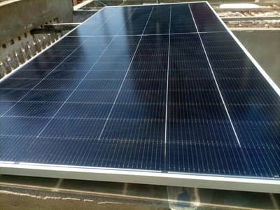 aik panel Jinko 590 watts bifacial double glass solar panel