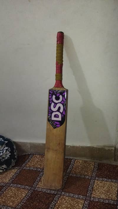 English Willow Hardball Cricket Bat (only grip and sticker finished)