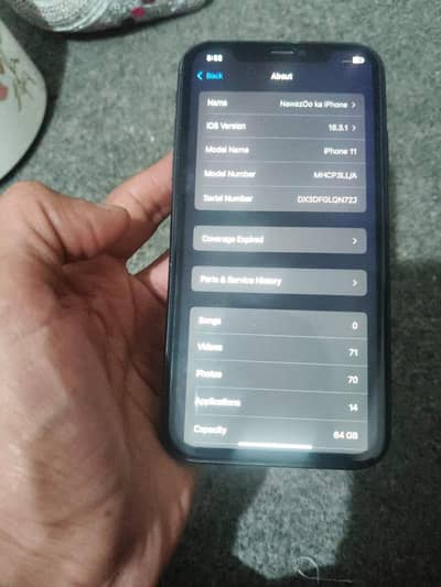 IPhone 11. Non PTA. 64 GB.