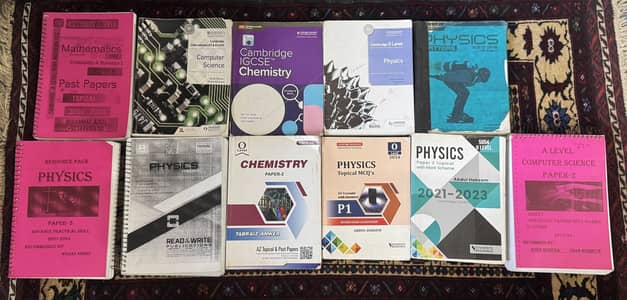 PAST PAPERS / TEXT BOOKS O - A levels