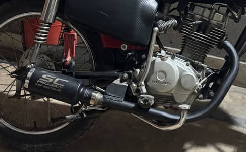 Honda Cg 125 SC Project Extremely Loud muffler