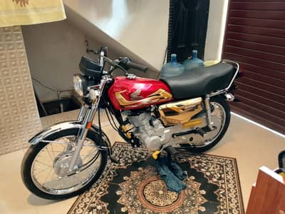 Honda CG 125 Special edition Gold unregistered 2026