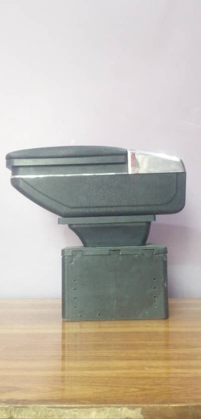 arm rest with chrome black universal.
