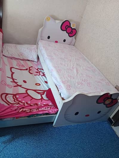 Double Bed Kitti Bed for Sale without mattress