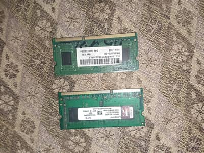 2 modules of 2 2 gb ram