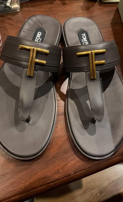 Tom Ford - Embellished leather sandals