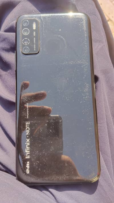 Infinix note 7 lite Totally Original with Box All asesories 4gb 128