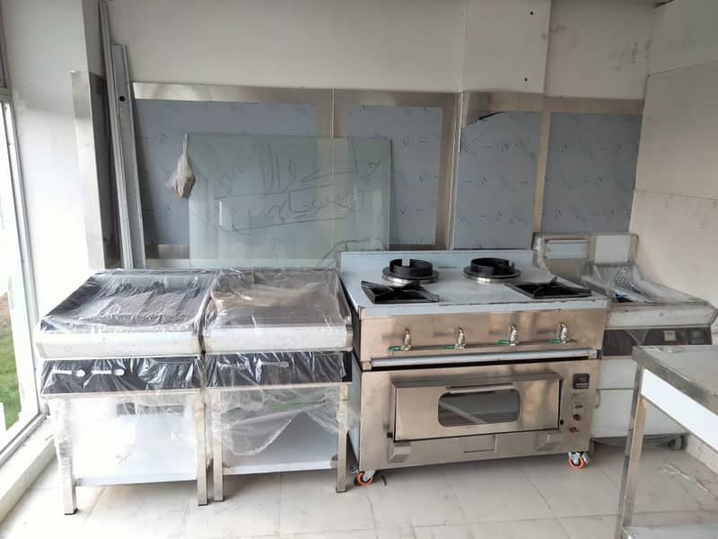 Cooking ranges/Hotel & Cafe kitchen installation/Steel Cooking ranges ...