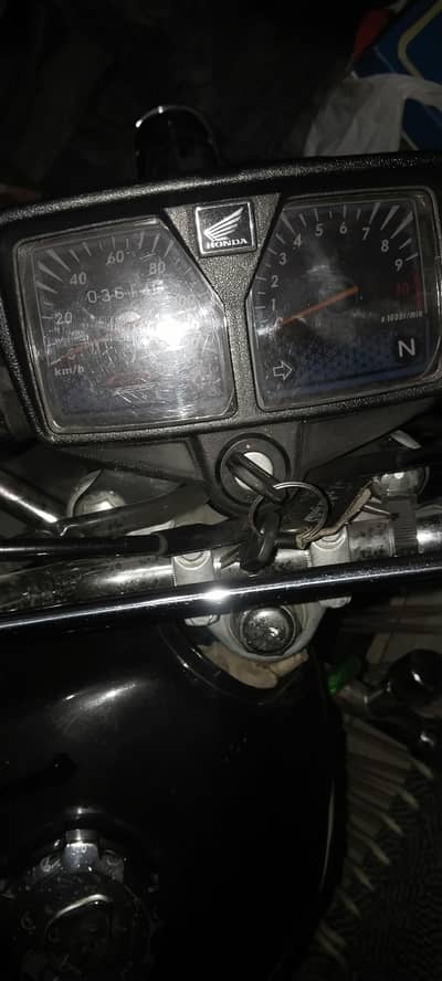Honda CG 125 BLACK COLOR