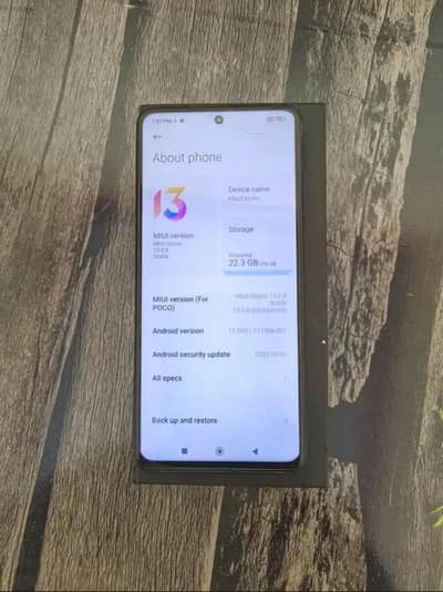 Poco x3 pro 8/256 PTA Approved Gaming Phone PUBG 90FPS