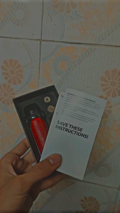 Smoke ipx 80watt Red/black