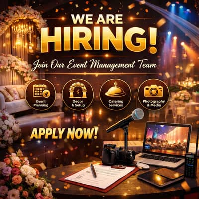 Female Event Manager Cum Secretary Required