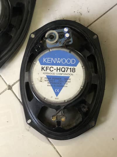 Seavey audio set with 4 channel amplifier and one 718 speaker ‘ woofer