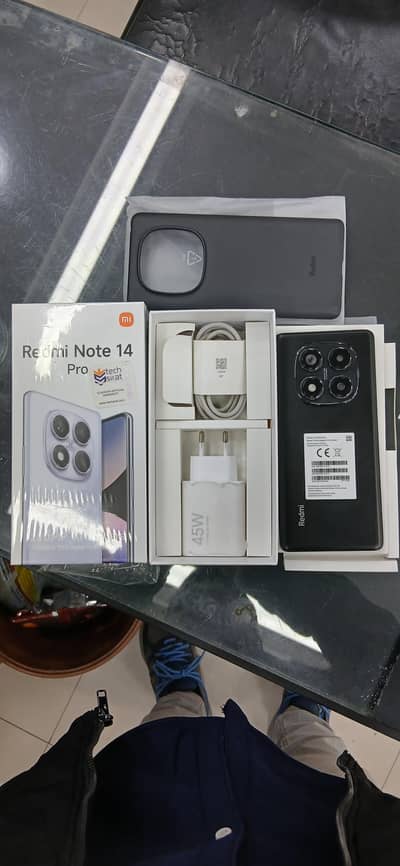 Note 14 Pro 12+512  10/10  with warranty Box & All Accessories