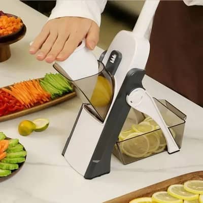 Mandoline Spring Slicer Vegetable and Fruits Cutter Meal Prep & More
