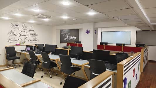 Furnished Office Space - Prime Location - Seat Rentals