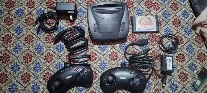 SEGA 3 video game console complete