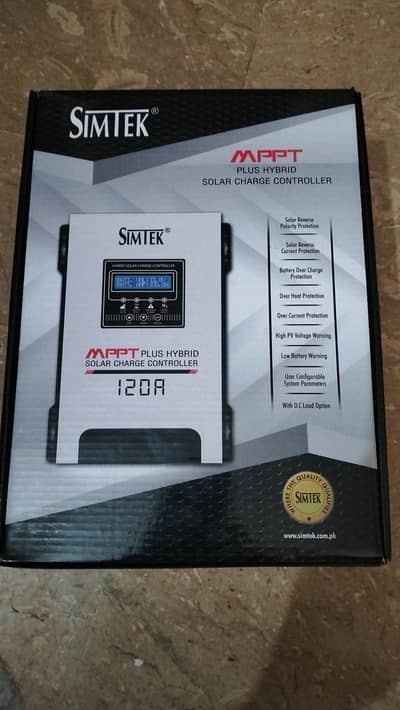 Simtek Mppt PLUS Hybrid solar charger CONTROLLER 100A