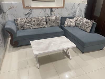 7 Seater L-Shape Sofa for Sale – Good Condition