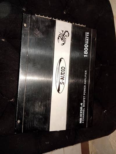 S-AUDIO Amplifier with speaker and buffer